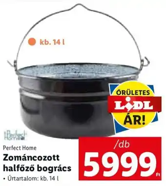 Lidl Perfect Home Zománcozott halfőző bogrács 1 db ajánlat