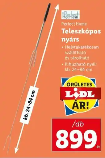 Lidl Perfect Home Teleszkópos nyárs 1 db ajánlat