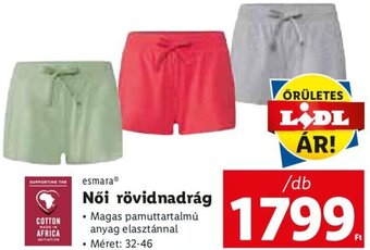 Lidl Esmara Női rövidnadrág 1 db ajánlat