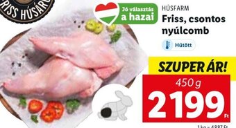 Húsfarm Friss, csontos nyúlcomb 450 g