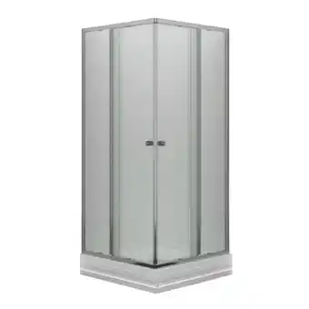 Sanica orbit zuhanykabin 90x90x180cm szögletes, 5mm víztiszta toló krómprofil