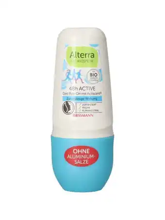 Rossmann Alterra roll-on active 48h - 50 ml ajánlat