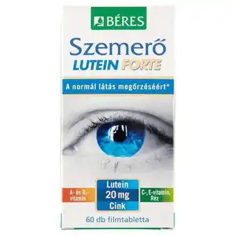Béres szemerő lutein forte filmtabletta - 60 db