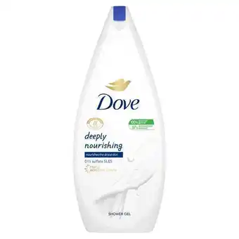 Rossmann Dove deeply nourishing tusfürdő - 750 ml ajánlat