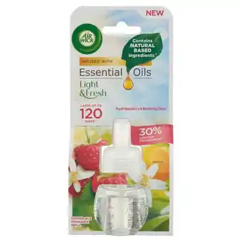 Rossmann Air wick elektromos legfrissítő utántöltő málna és citrus - 19 ml ajánlat