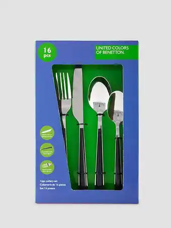 Benetton evőeszköz szett 16 részes - 1 db