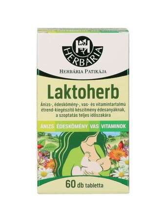 Rossmann Herbária laktoherb étrendkiegészítő tabletta - 60 db ajánlat