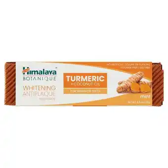 Rossmann Himalaya botanique whitening antiplaque fogkrém kurkumával - 113 g ajánlat