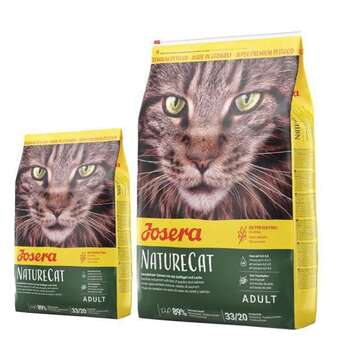 12kg josera nature cat száraz macskatáp 10+2kg ingyen akcióban