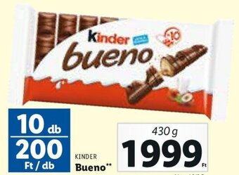 Lidl Kinder bueno 430 g ajánlat