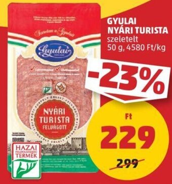 PENNY Gyulai nyári turista 50 g ajánlat