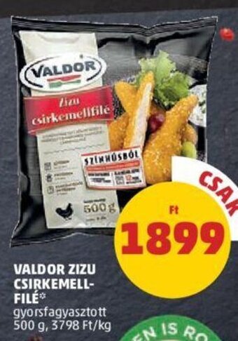 PENNY Valdor Zizu csirkemellfilé 500 g ajánlat