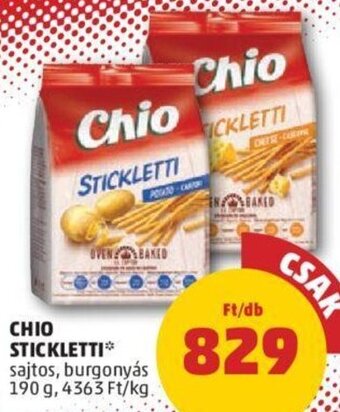 PENNY Chio Stickletti 190 g ajánlat