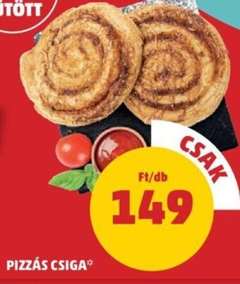 PENNY Pizzás csiga 1 db ajánlat