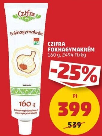 PENNY Czifra Fokhagymakrém 160 g ajánlat