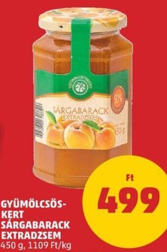 PENNY Gyümölcsöskert sárgabarack extradzsem 450 g ajánlat
