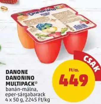 PENNY Danone Danonino multipack 4 x 50 g ajánlat