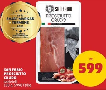 PENNY San Fabio Prosciutto crudo 100 g ajánlat
