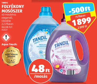 ALDI Tandil Folyékony mosószer 2,2 l ajánlat