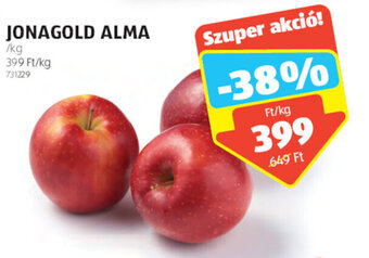 ALDI Jonagold alma 1 kg ajánlat