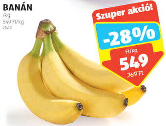 ALDI Banán 1 kg ajánlat