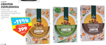 ALDI Le Gusto Crouton zsemlekocka 100 g ajánlat