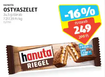 ALDI Hanuta ostyaszelet 34,5 g ajánlat