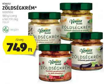 ALDI Vénusz Zöldségkrém 180 g ajánlat