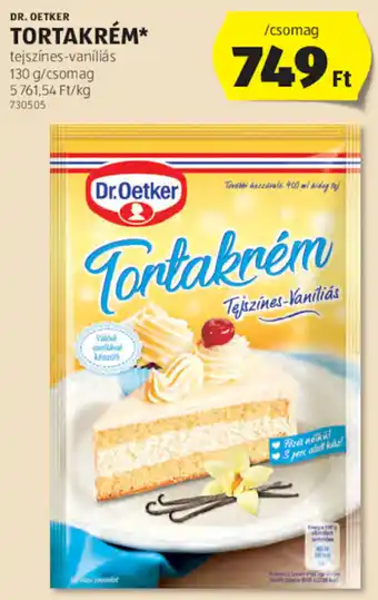 ALDI Dr.Oetker Tortakrém 130 g ajánlat