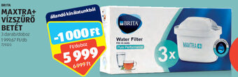 Brita Maxtra+ vízszűrő betét 3 db