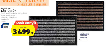 ALDI My Living Style Lábtörlő 1 db ajánlat