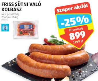 ALDI Friss sütni való kolbász 420 g ajánlat