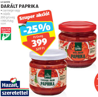 ALDI Le Gusto Darált paprika 200 g ajánlat