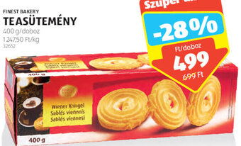 ALDI Finest Bakery Teasütemény 400 g ajánlat