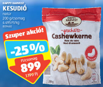 ALDI Happy Harvest Kesudió 200 g ajánlat