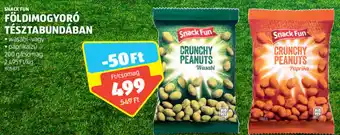 ALDI Snack Fun Földimogyoró tésztabundában 200 g ajánlat
