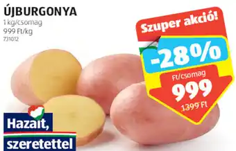 ALDI Újburgonya 1 kg ajánlat