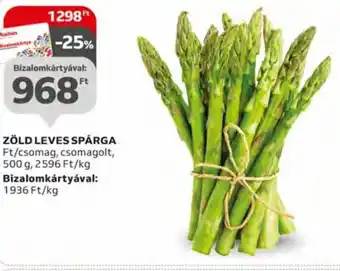 Auchan Zöld leves spárga 500 g ajánlat