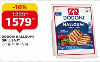 Auchan Dodoni halloumi grillsajt 225 g ajánlat