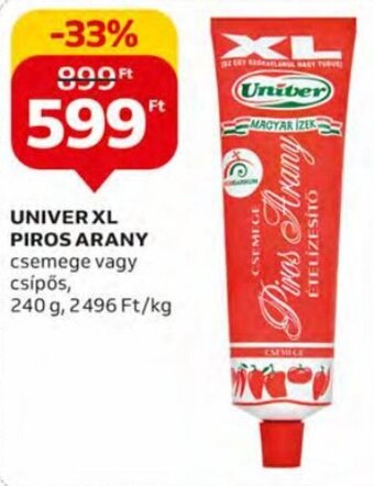 Auchan Univer xl piros arany 240 g ajánlat