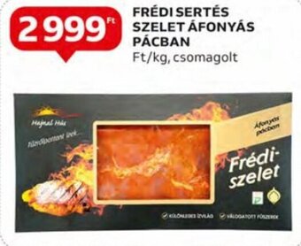 Auchan Hajnal Hús Frédi sertés szelet áfonyás pácban 1 kg ajánlat