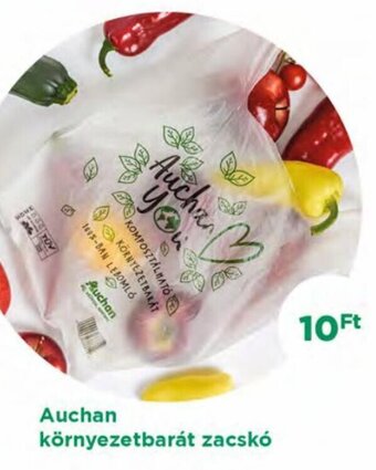 Auchan Auchan Környezetbarát zacskó 1 db ajánlat