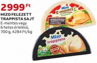 Auchan Mizo Felezett trappista sajt 700 g ajánlat