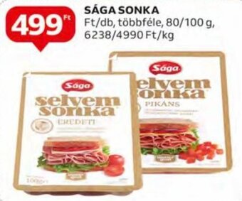 Auchan Sága Sonka 80 / 100 g ajánlat