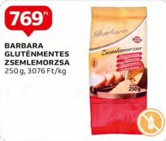 Auchan Barbara Gluténmentes zsemlemorzsa 250 g ajánlat