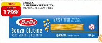 Auchan Barilla Gluténmentes tészta 400 g ajánlat