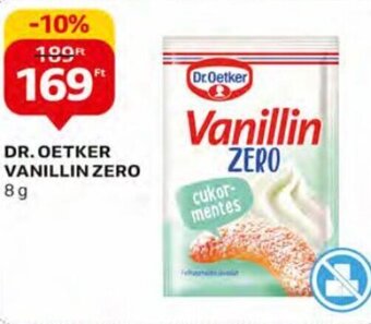 Auchan Dr.Oetker Vanillin zero 8 g ajánlat