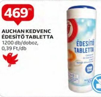 Auchan Auchan kedvenc édesítő tabletta 1200 db ajánlat