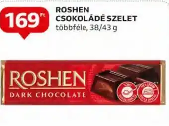 Auchan Roshen Csokoládé szelet 38 / 43 g ajánlat