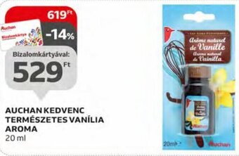Auchan Auchan kedvenc Természetes vanília aroma 20 ml ajánlat
